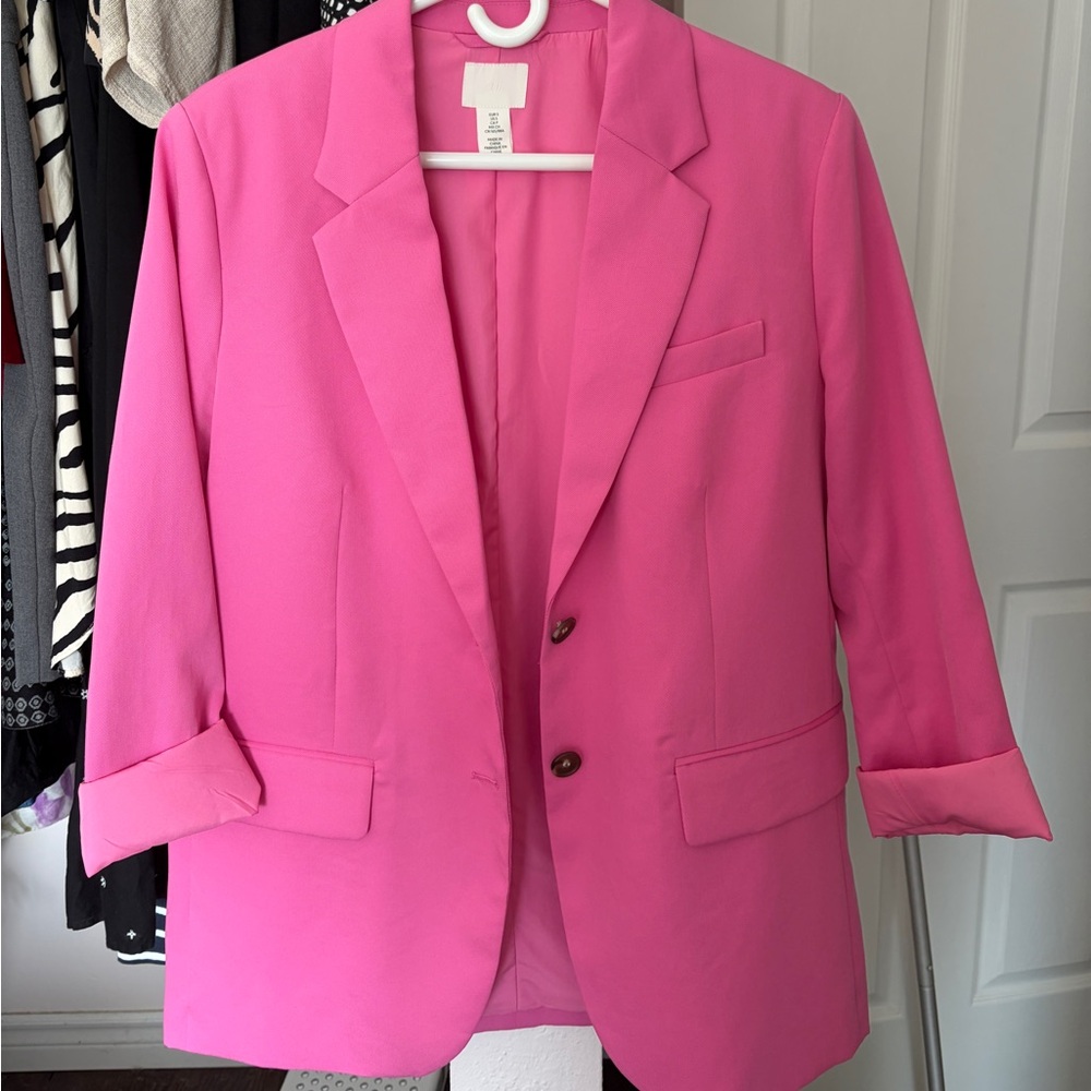 H&M Vibrant Pink Women's Blazer
